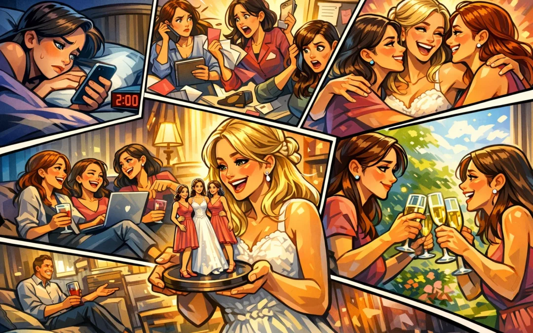 Undgå bridesmaid burnout: Sådan bevarer du venskabet hele vejen til bryllupskagen